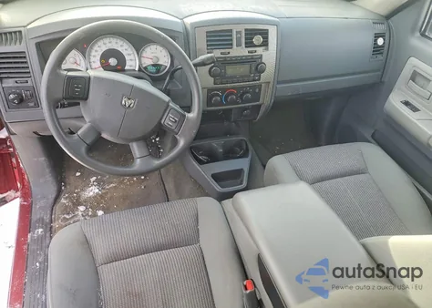 2007 Dodge Dakota Slt z USA, uszkodzony, nr VIN 1D7HW42KX7S192927